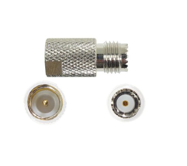 FME-Male to Mini-UHF-Female Connector | 971110